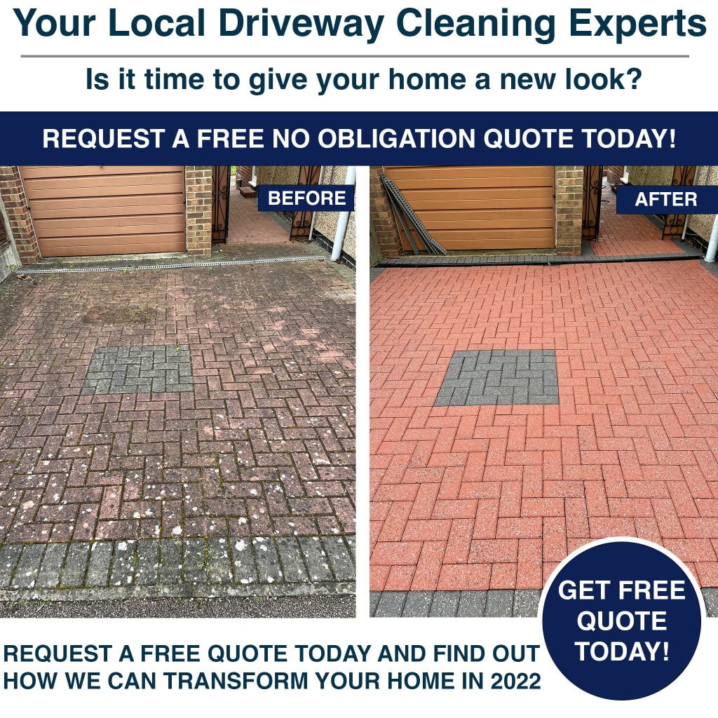 Driveway Pressure Washing Service